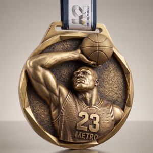 Medalha Basquete 010