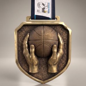 Medalha Basquete 040
