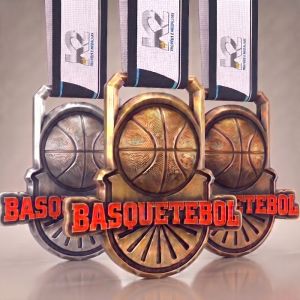 Medalha Basquete 060