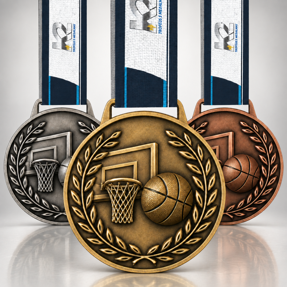 Medalha Basquete 100